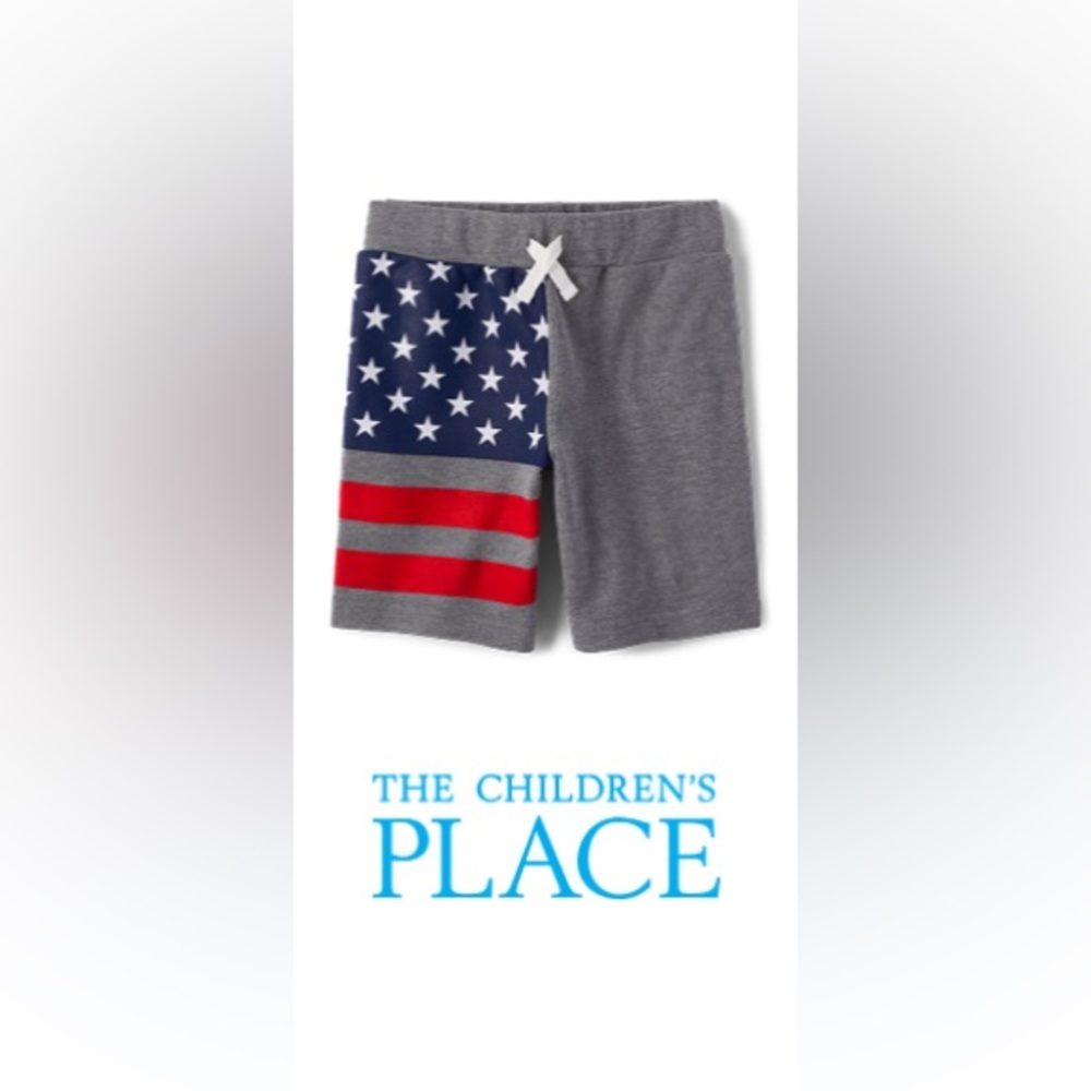 NWT Boys American Flag Shorts